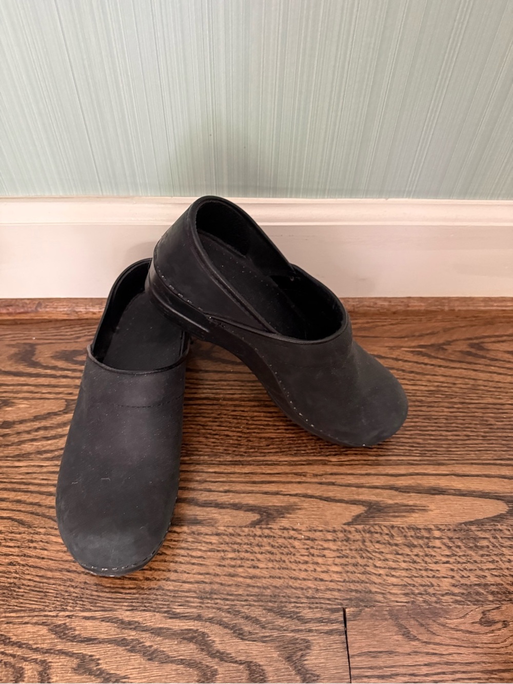 Dansko Black Women's Slip-On Clogs